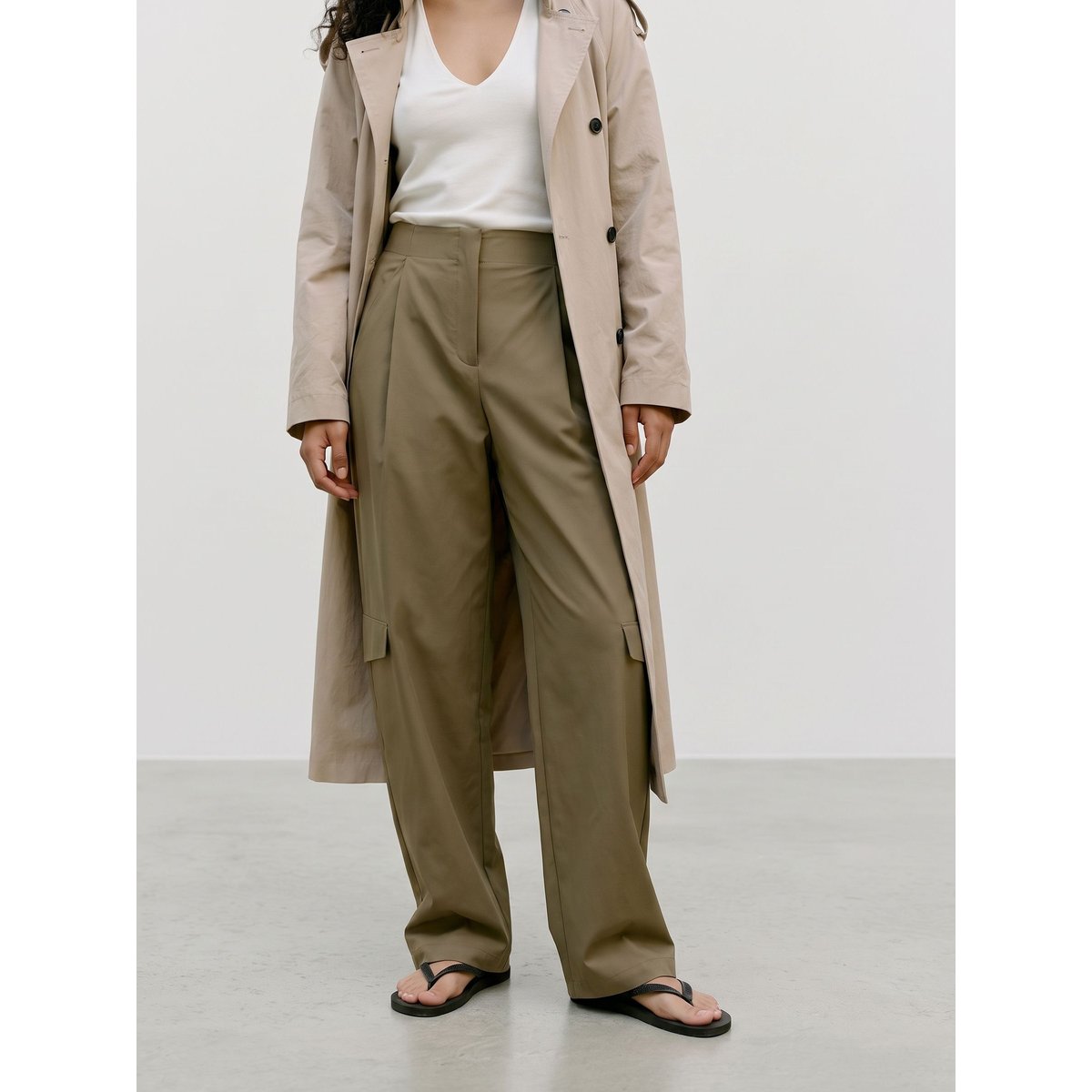 Pantalon Cargo ivy green, VERO MODA