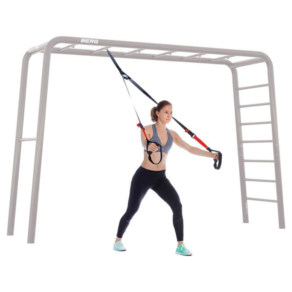 Sangle fitness pour aire de jeux Playbase noir, BERG TOYS