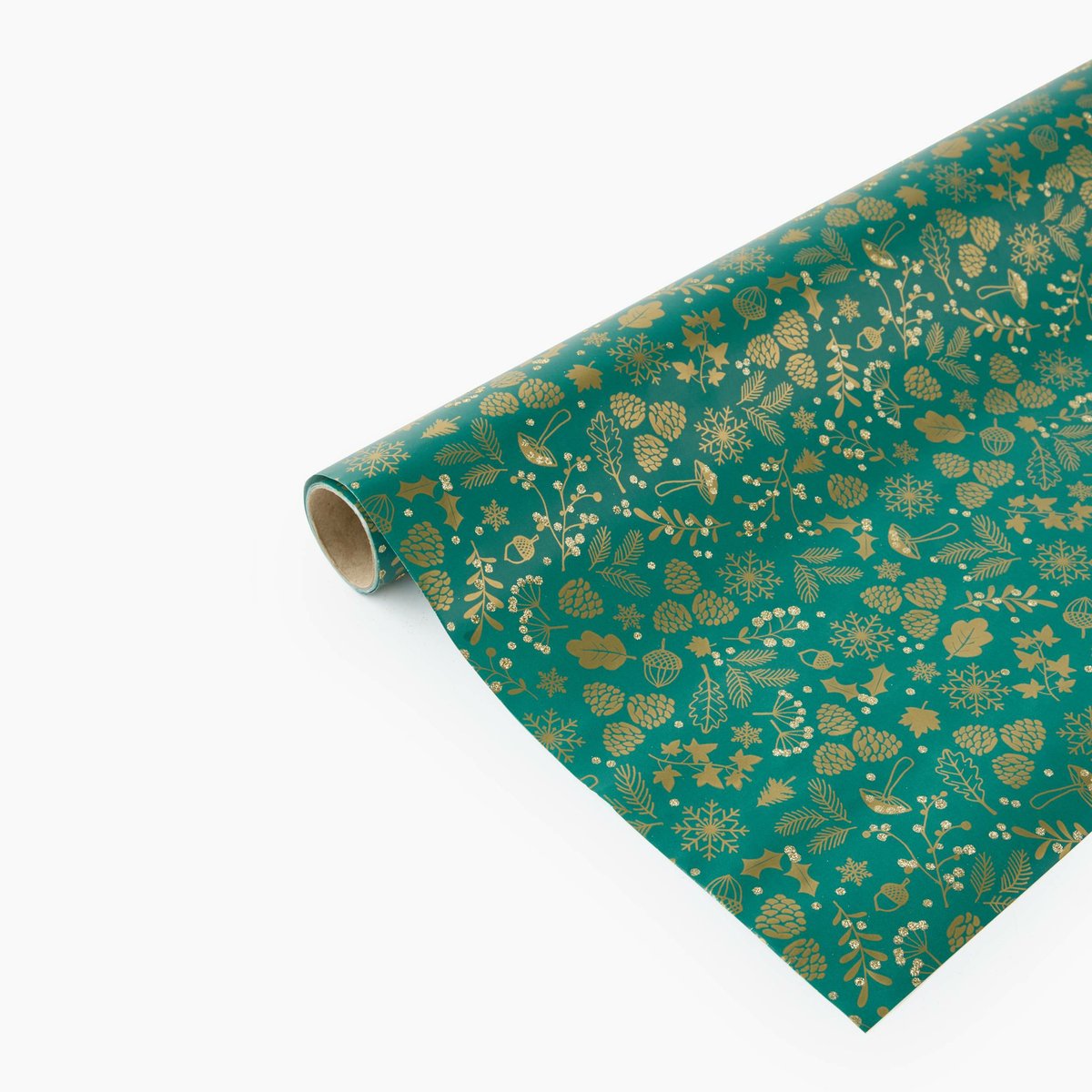 Papier cadeau, 2m vert melange, MONOPRIX