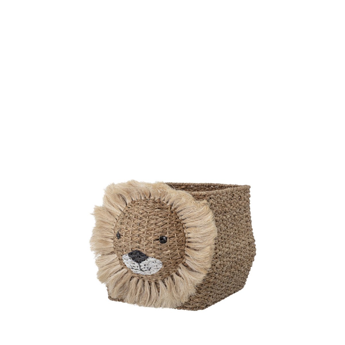 Panier forme lion en fibre naturelle- HARRISON naturel, BLOOMINGVILLE