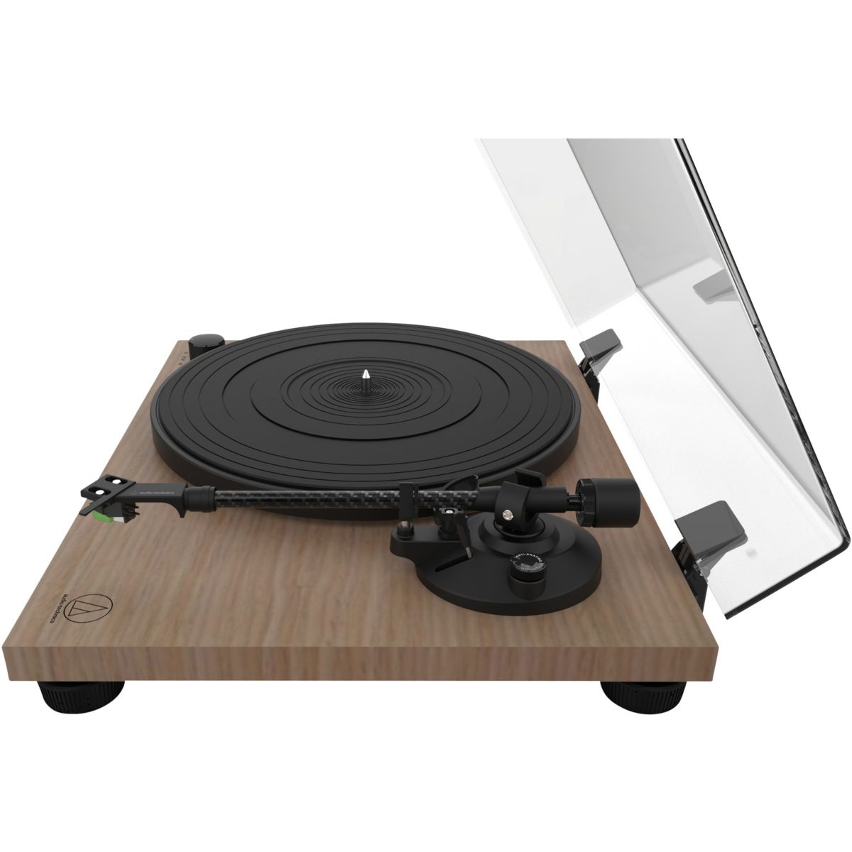 Platine vinyle AT-LPW40WN bois, AUDIO-TECHNICA