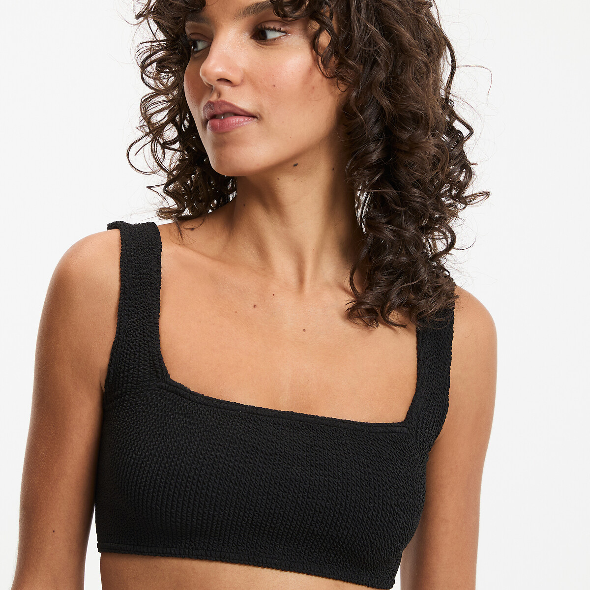 Bustier bikini-BH one size zwart, LA REDOUTE COLLECTIONS