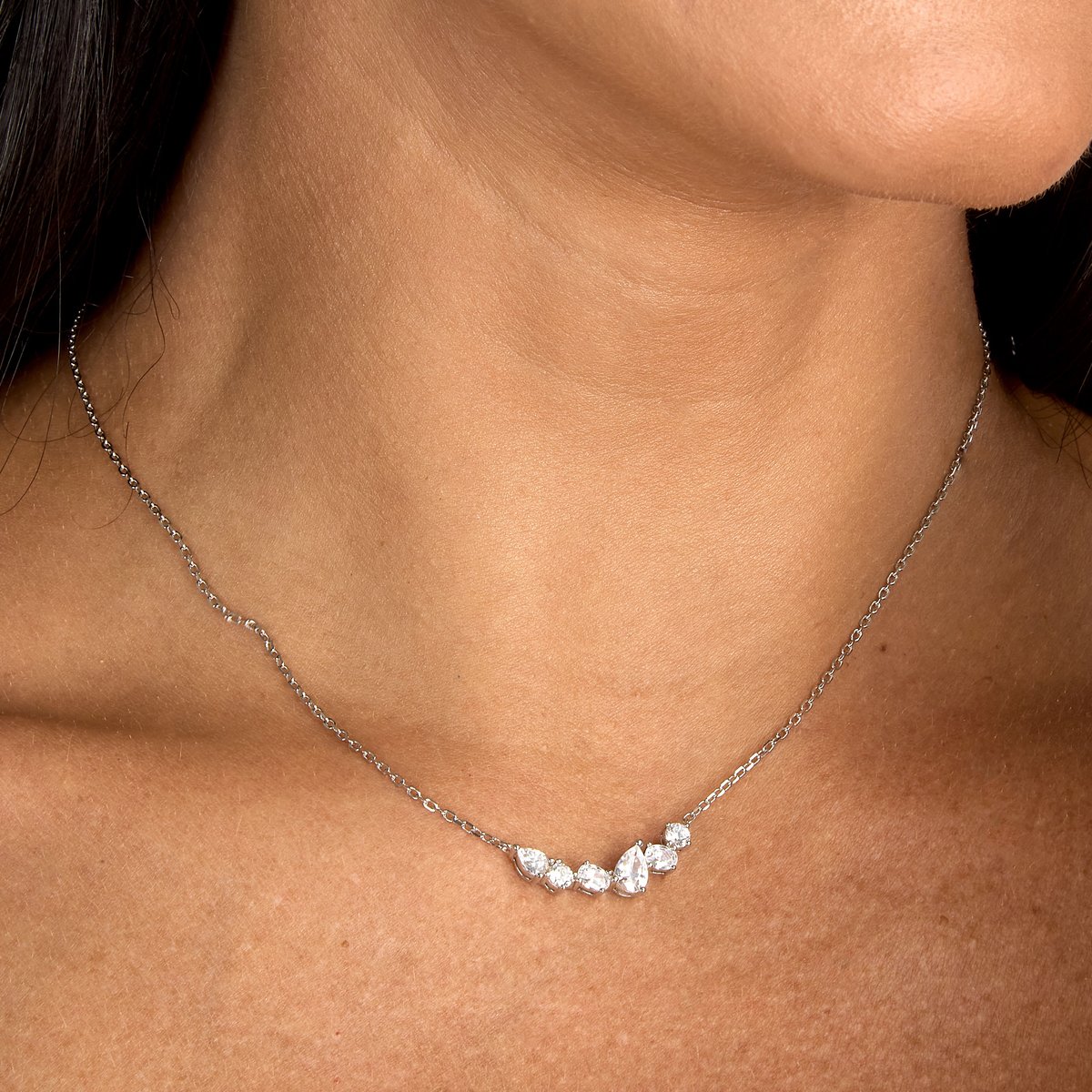 Collier RIFLESSI argent, MORELLATO