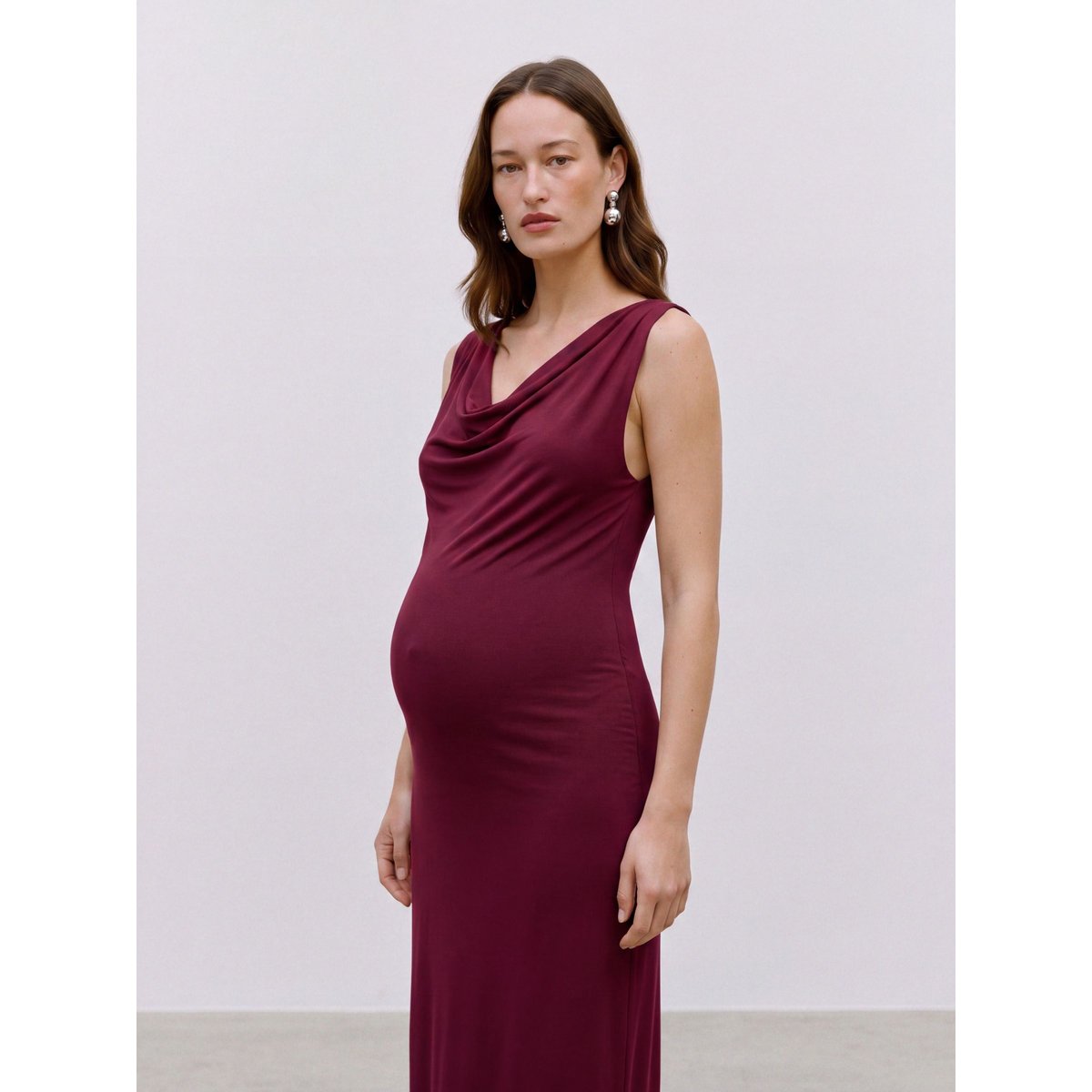 Robe windsor wine, VERO MODA