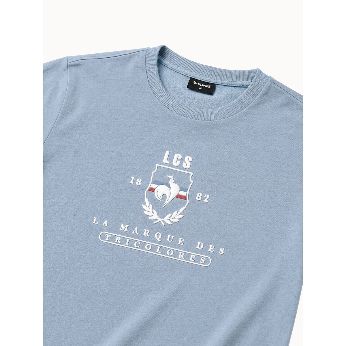 T-shirt en jersey de coton Tricolores ashley blue, LE COQ SPORTIF