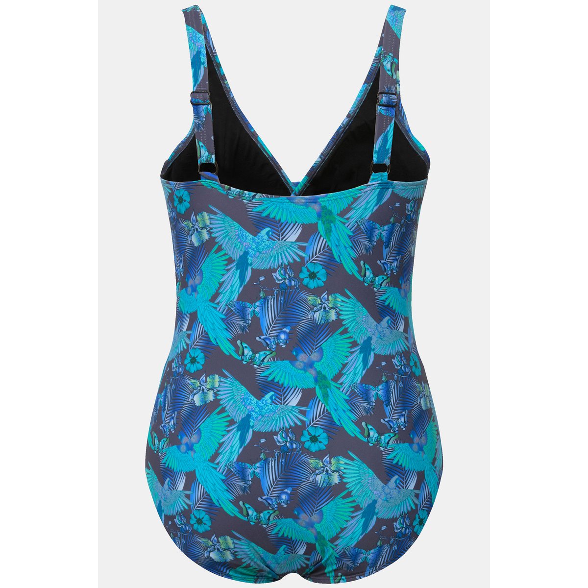 Maillot de bain à bonnets souples olive foncé, ULLA POPKEN