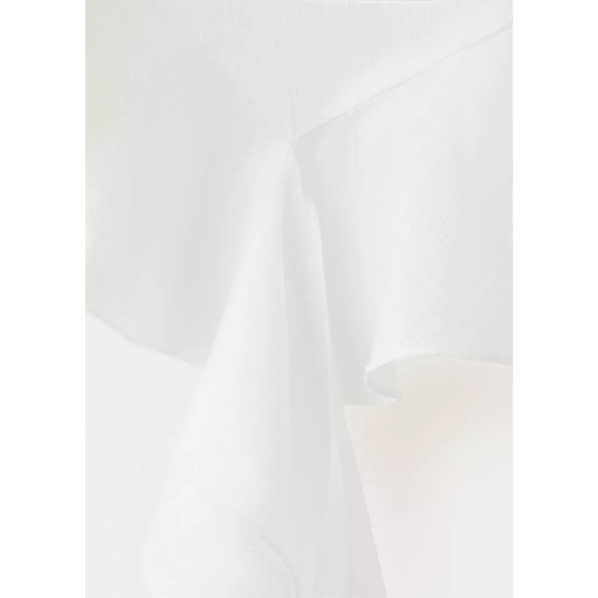 Top à volants blanc cassé, MANGO TEEN