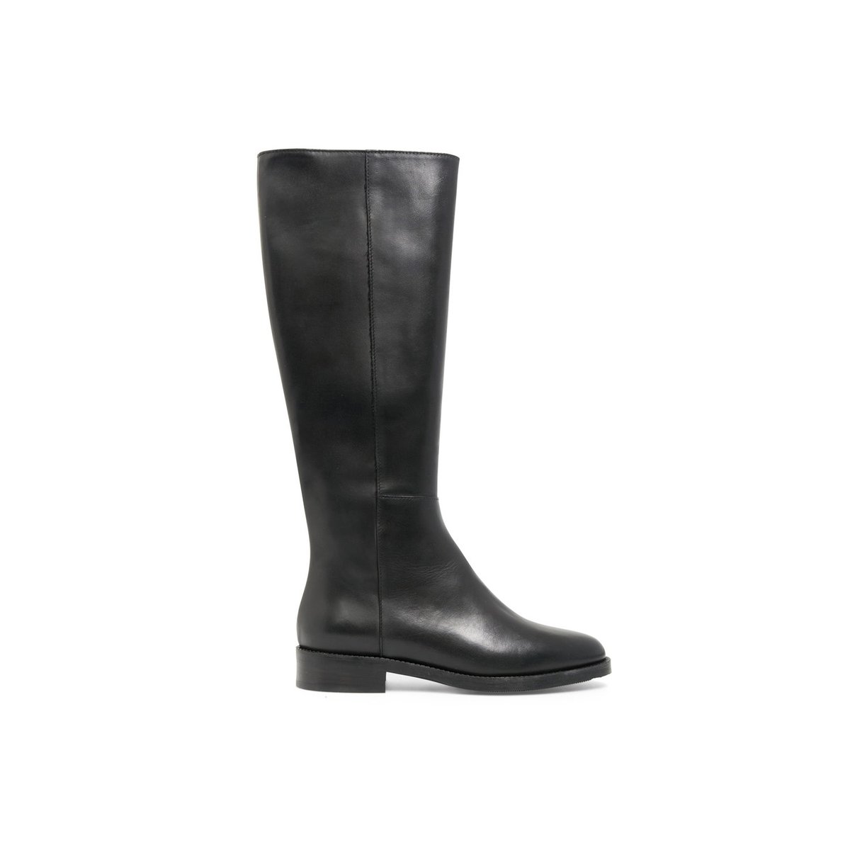 Botte en cuir ALIENOR noir, MELLOW YELLOW