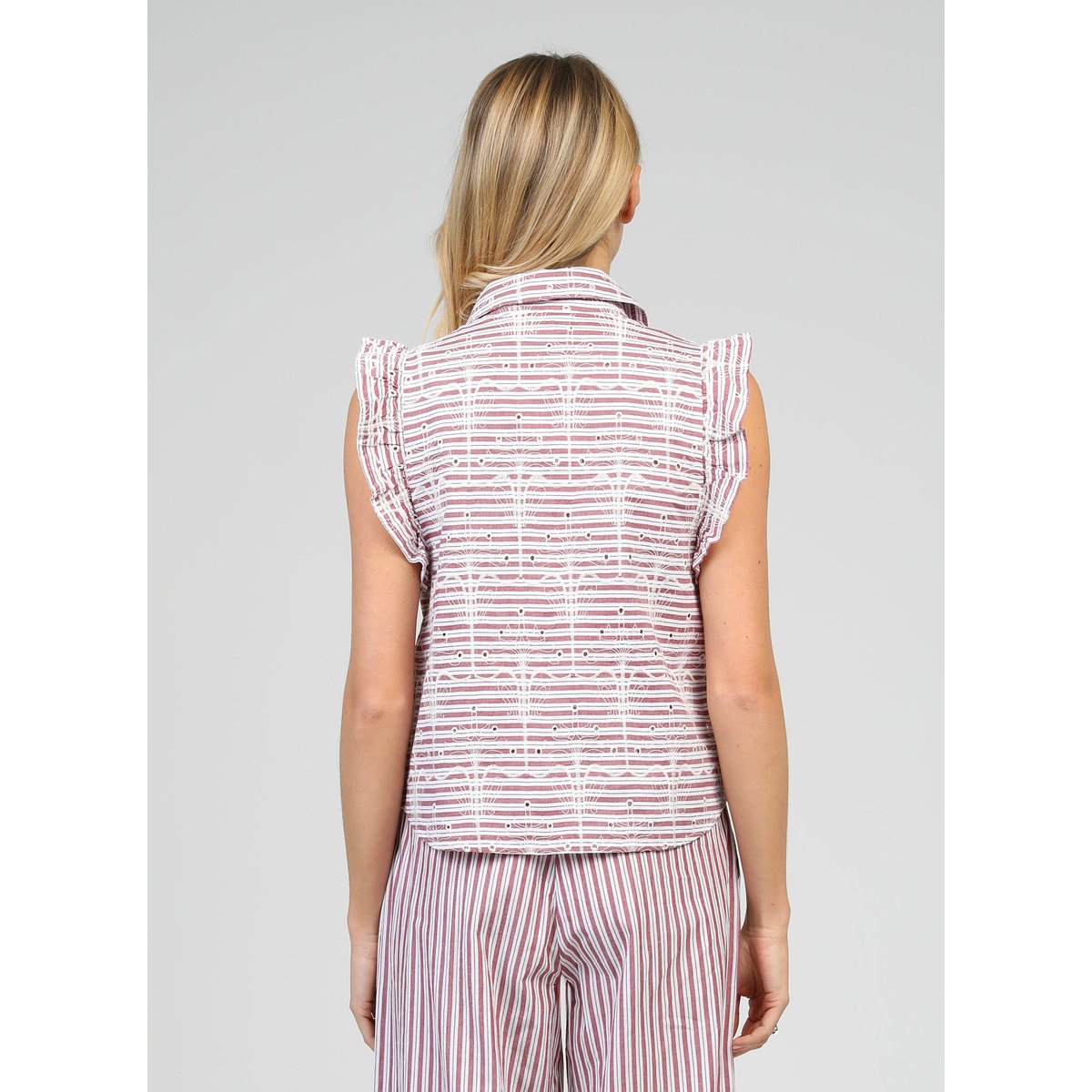 Chemise SENALY rouge, AN'GE