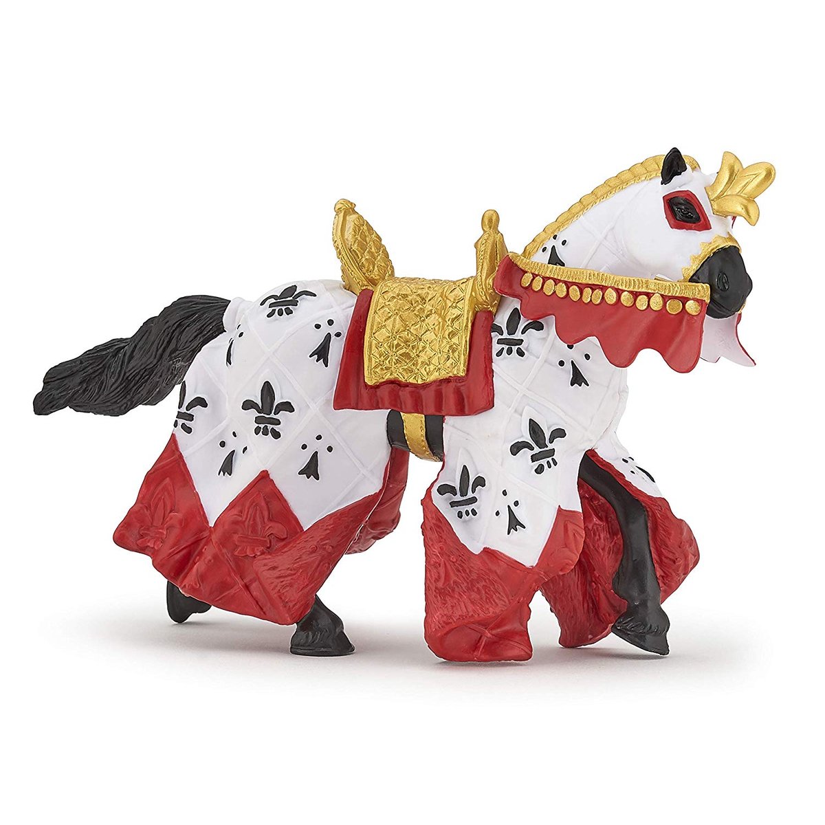 Figurine Cheval du Roi Arthur rouge, PAPO