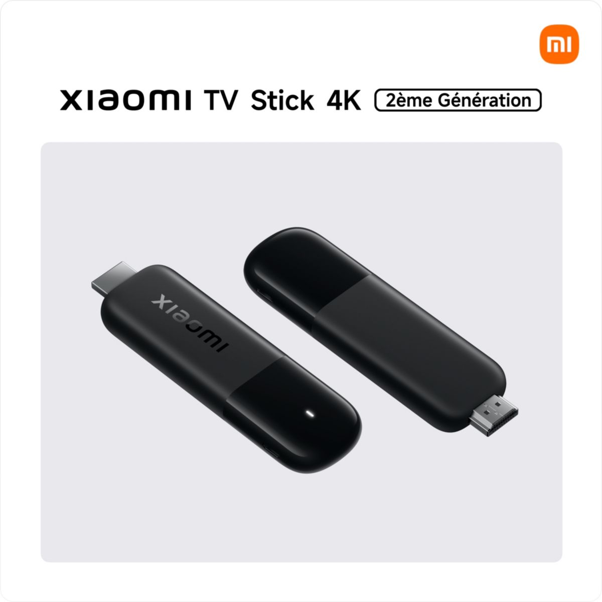 Clé TV STICK TV 4K OB6-EU couleur unique, XIAOMI