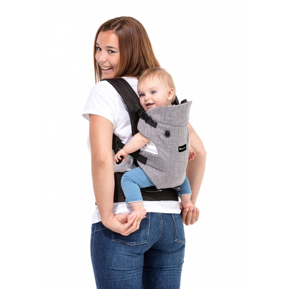 Porte bébé physiologique Go 4 Black Chic black chic, BEBECONFORT