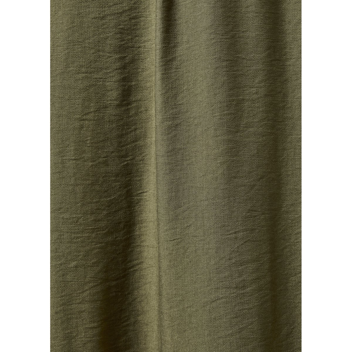 Robe longue cintrée à cache-cœur kaki, LA FEE MARABOUTEE