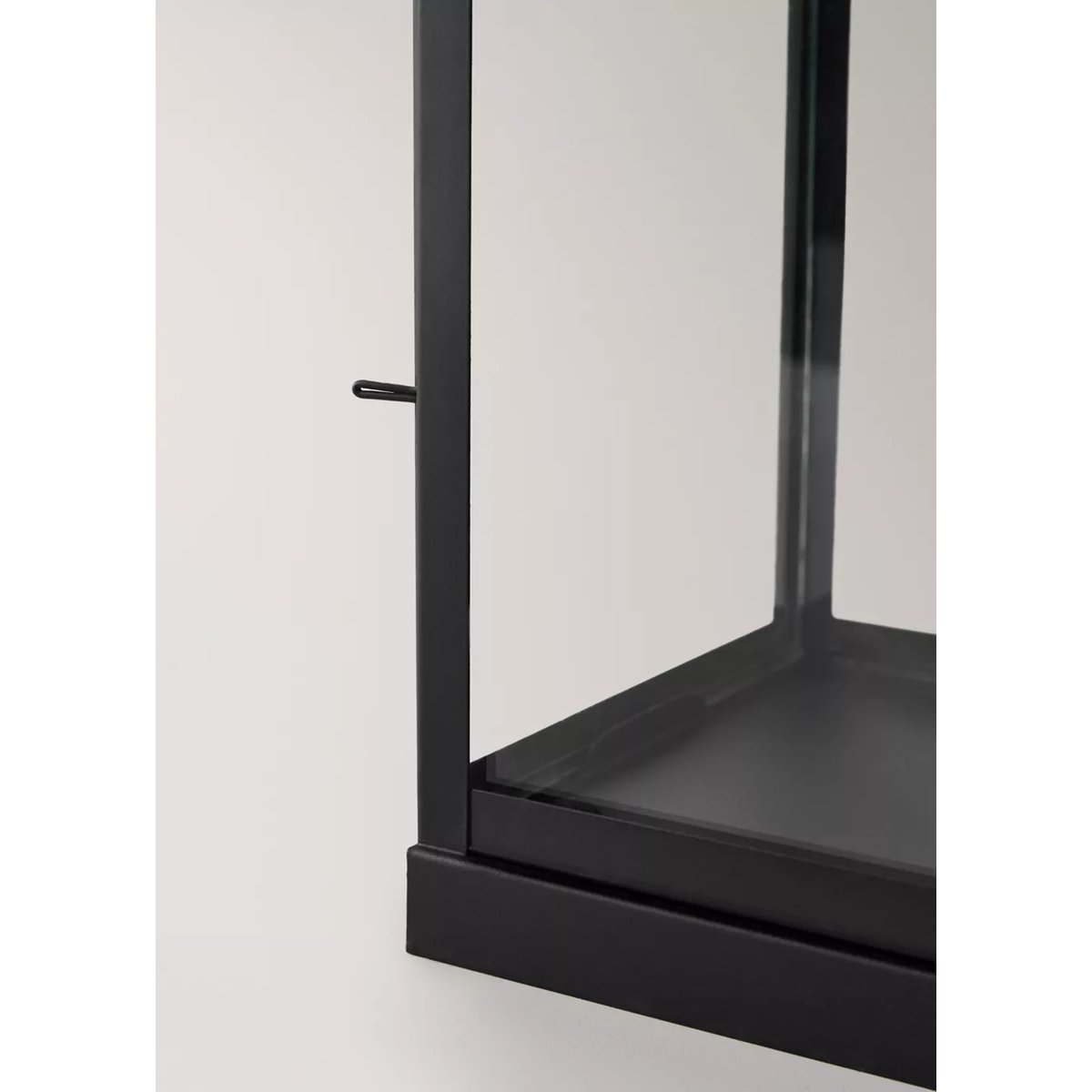 Bougeoir décoratif moyen noir, MANGO HOME
