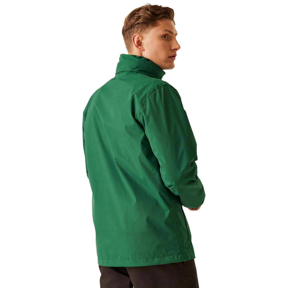 Veste imperméable à col montant ARDMORE vert sapin, REGATTA