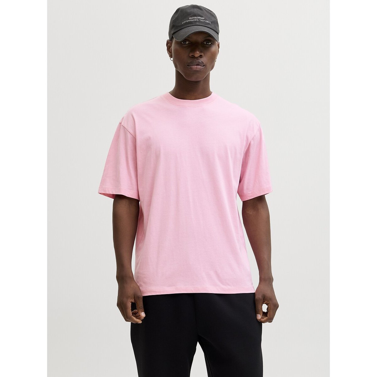 Organic Cotton T-Shirt pink, JACK & JONES