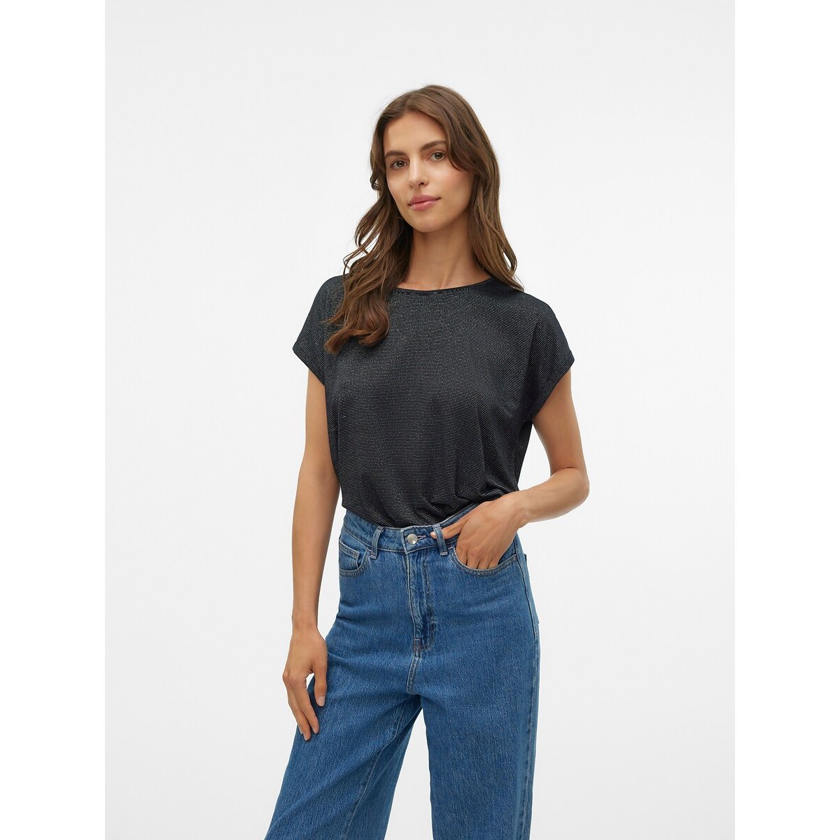 T-shirt noir, VERO MODA