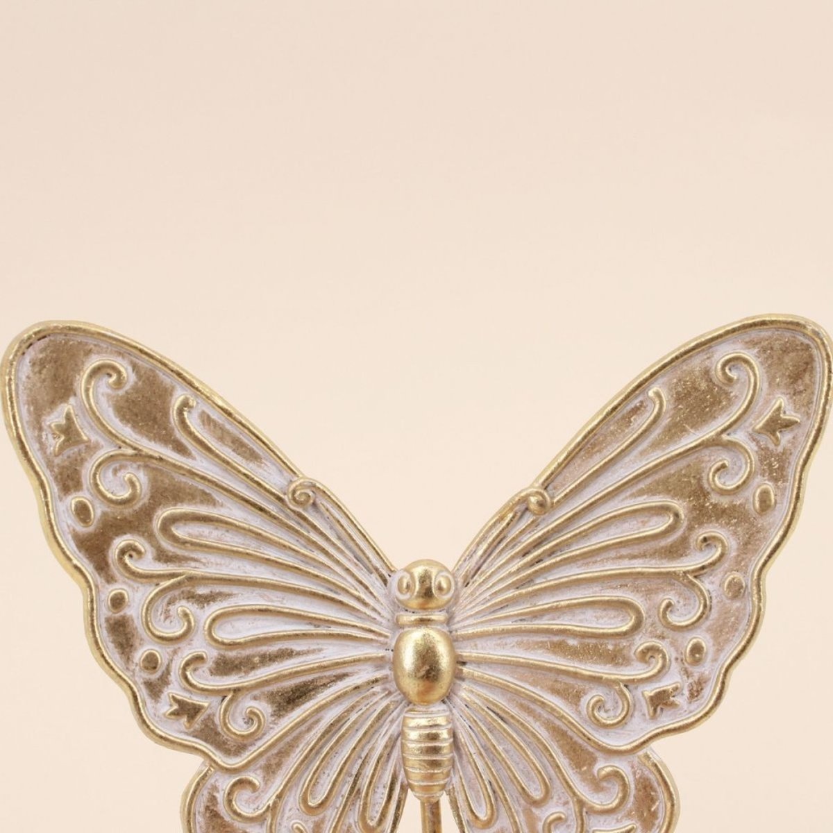Set de 2 patères papillons dorés doré, ORNAMI