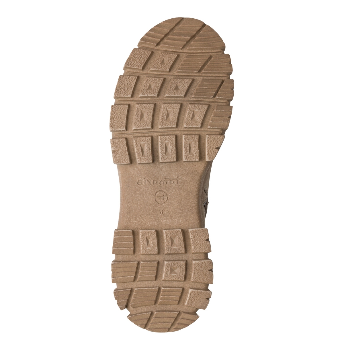 Bottine à talon marron taupe, TAMARIS