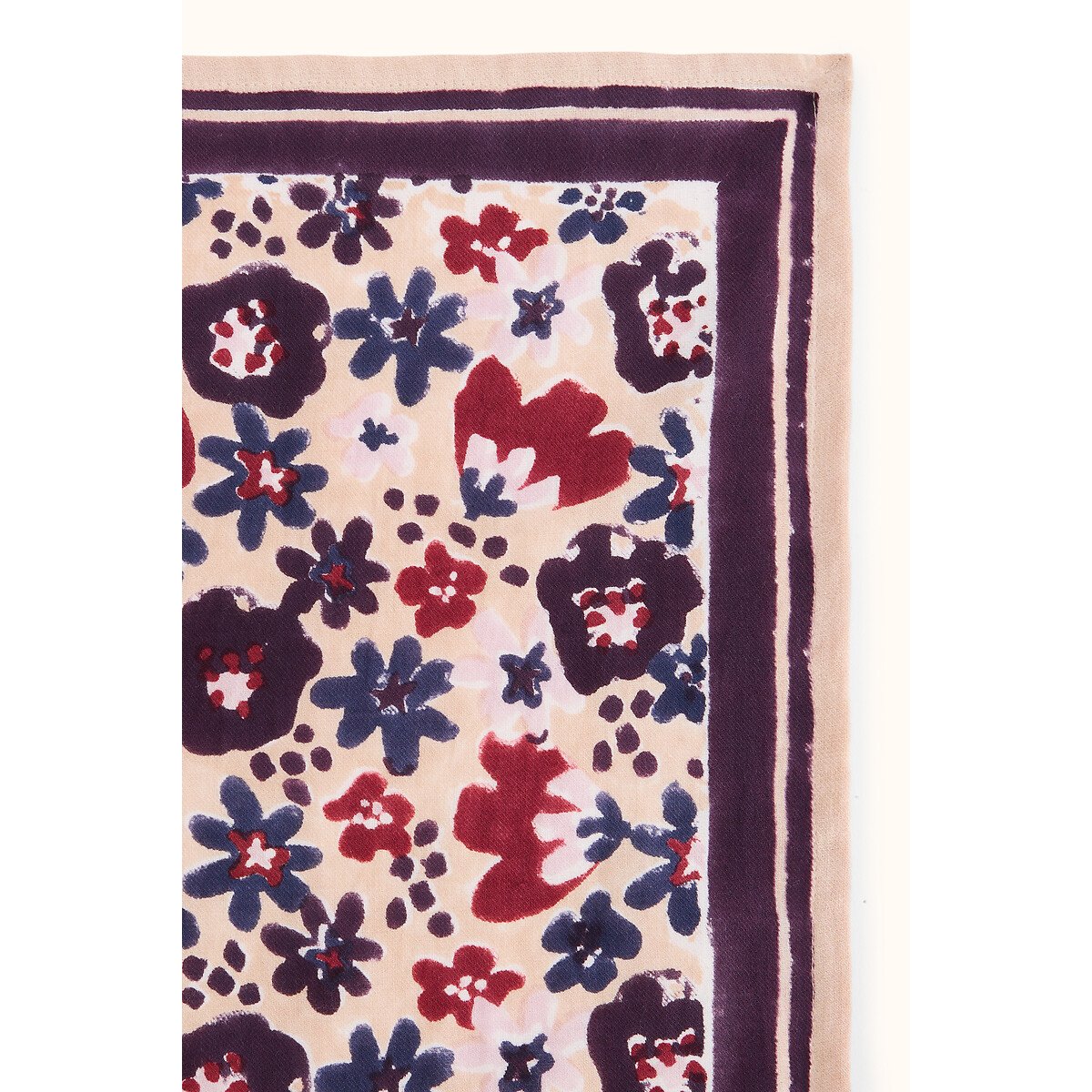 Grand foulard, imprimé floral, LATIKA imprimé floral, APACHES COLLECTIONS