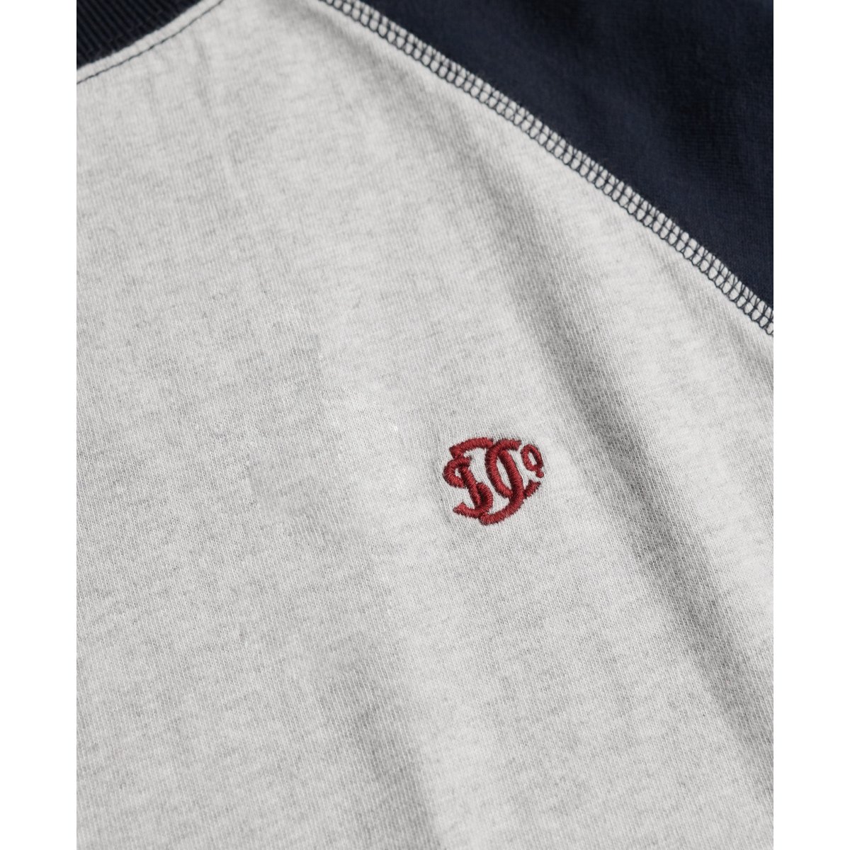 Haut de Baseball Vintage Athletic gris chiné brooklyn/marine, SUPERDRY