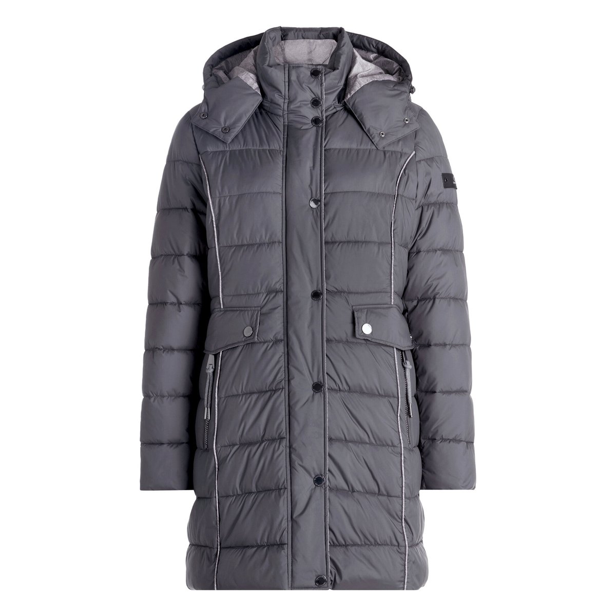 Veste matelassée à capuche amovible blackened pearl, BETTY BARCLAY