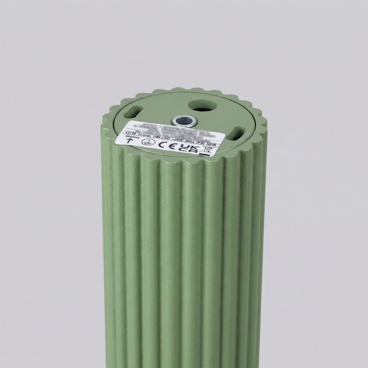 Plafonnier Aluminium Sauge GU10 1 KARBON sauge, EDEN