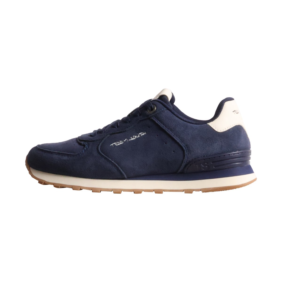 Basket Cuir Teddy Smith marine, TEDDY SMITH