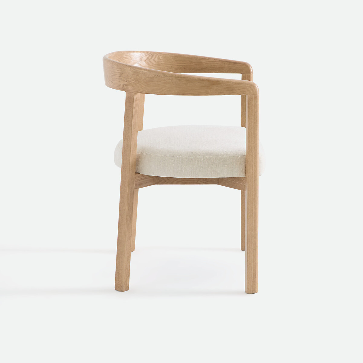 Fauteuil de table à accoudoirs, HERMAN ecru, LA REDOUTE INTERIEURS