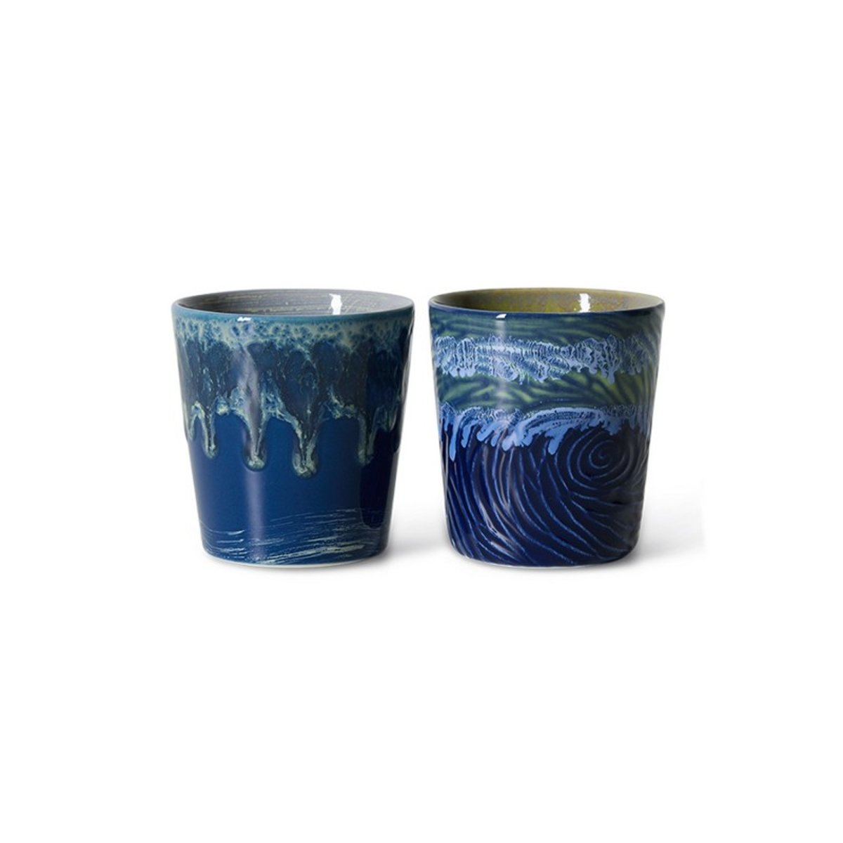 Tasses à café Van Gogh set de 2 Starry night bleu, HKLIVING
