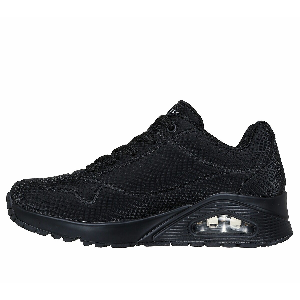 Baskets Uno - Shiny Scale noir, SKECHERS