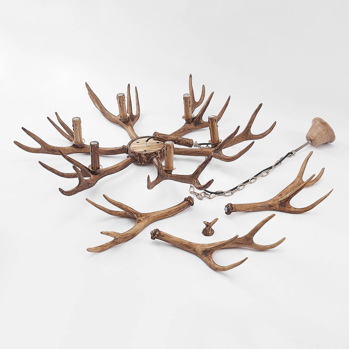 Suspension traditionnelle, Tejask marron, LINDBY