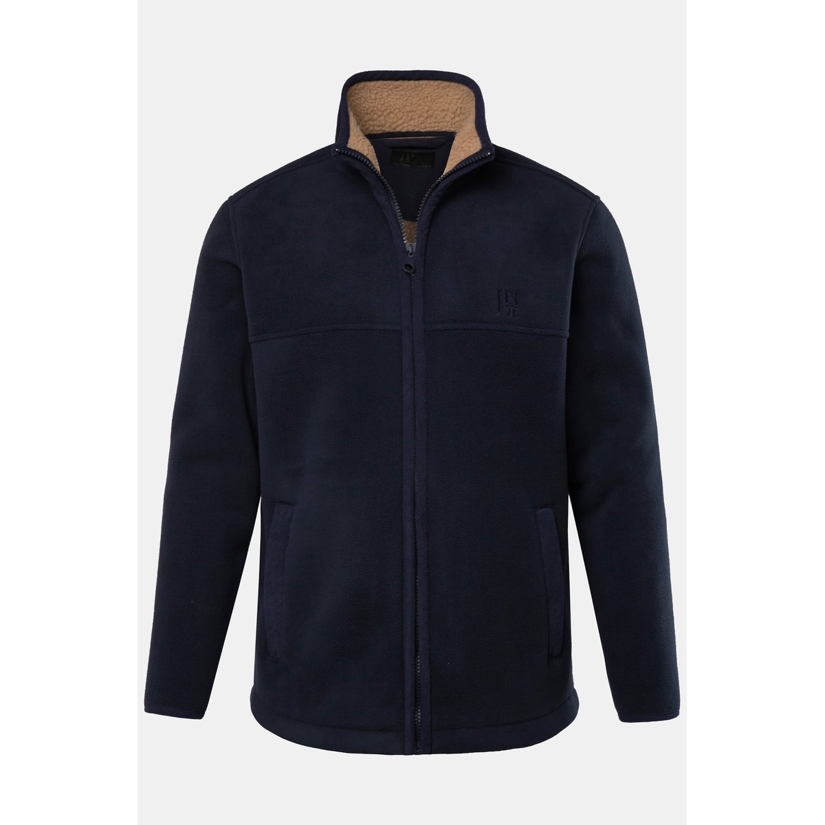 Veste en polaire Level 4, col montant bleu marine, JP1880