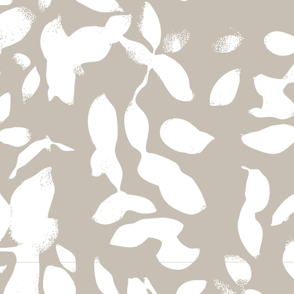 Couette Imprimée Réversible 1 personne COCON beige, TODAY