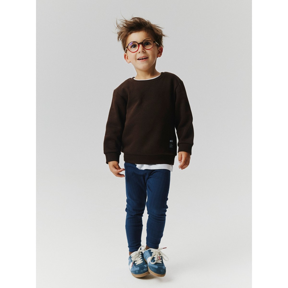 Sweat-Shirt marron - coffee bean1, NAME IT