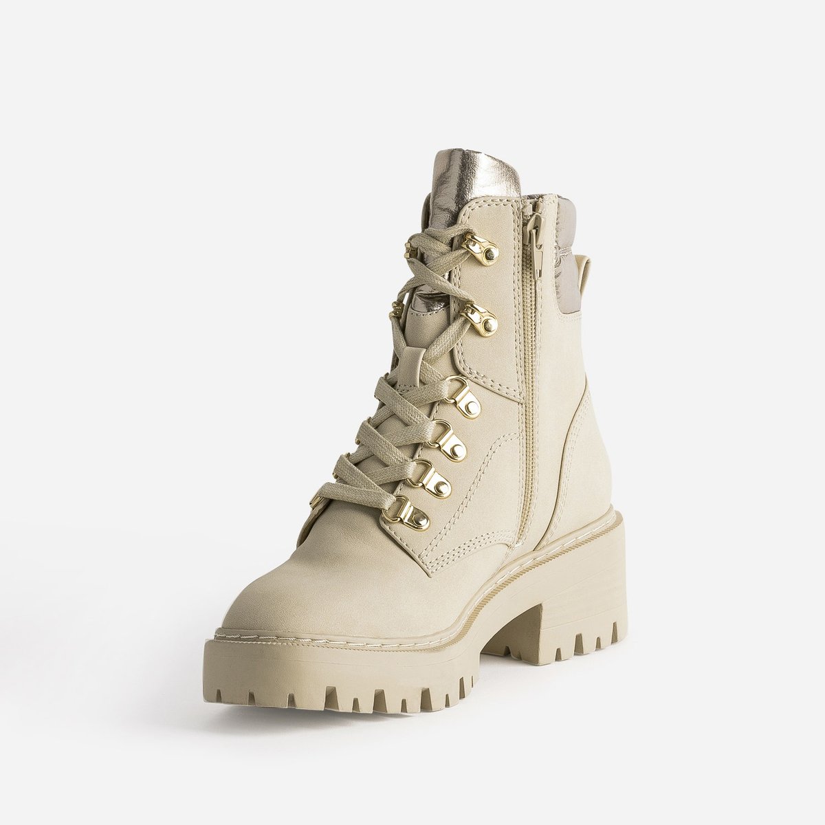 Boots ALINA beige, TEXTO