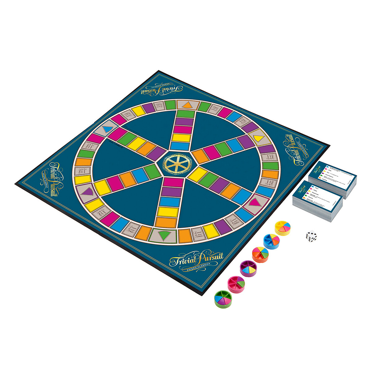 Jogo Trivial Pursuit clássico, da HASBRO 90006421, HASBRO