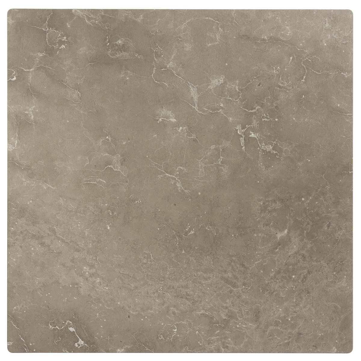 Table haute en HPL inclinable et 2 chaises hautes en métal, OPERA taupe, OVIALA