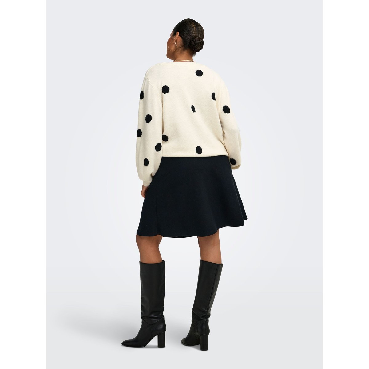 Jupe En Maille black, ONLY CARMAKOMA