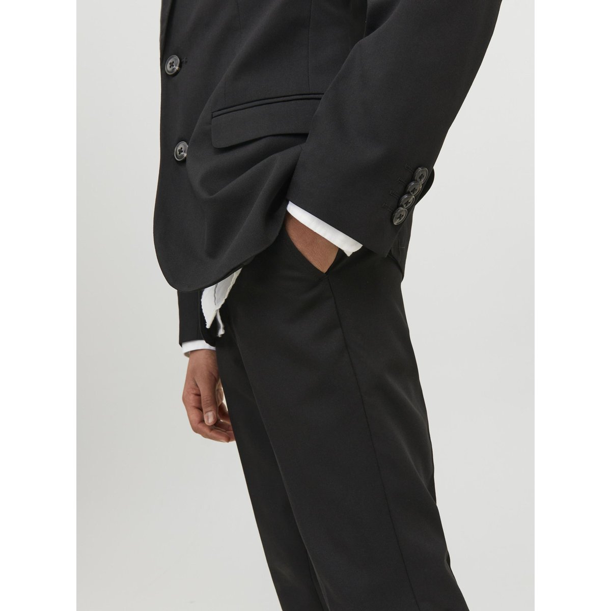 Blazer Croisé Et Pantalon De Tailleur black 1, JACK & JONES JUNIOR