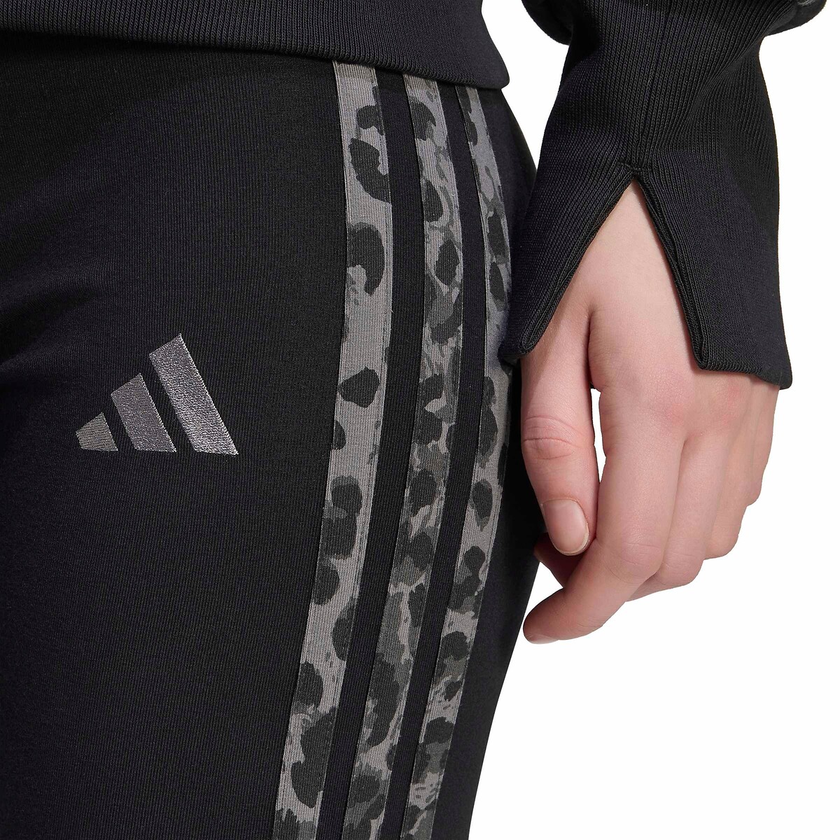 Legging imprimé 3 stripes noir, ADIDAS SPORTSWEAR