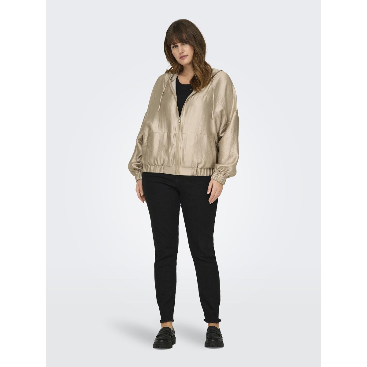 Veste Bomber cornstalk, ONLY CARMAKOMA
