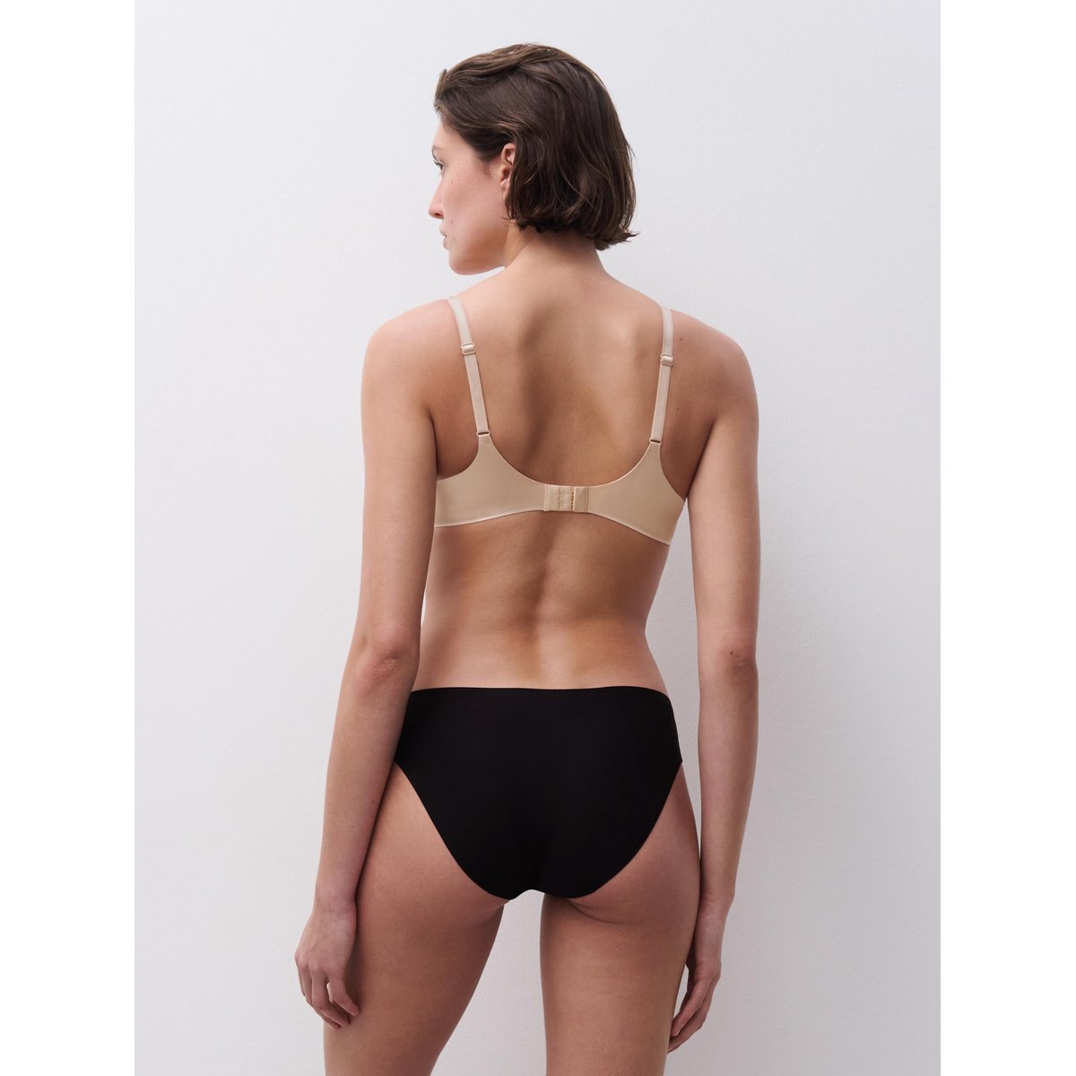 Soutien-gorge coques push-up ESSENTIALL beige doré, CHANTELLE