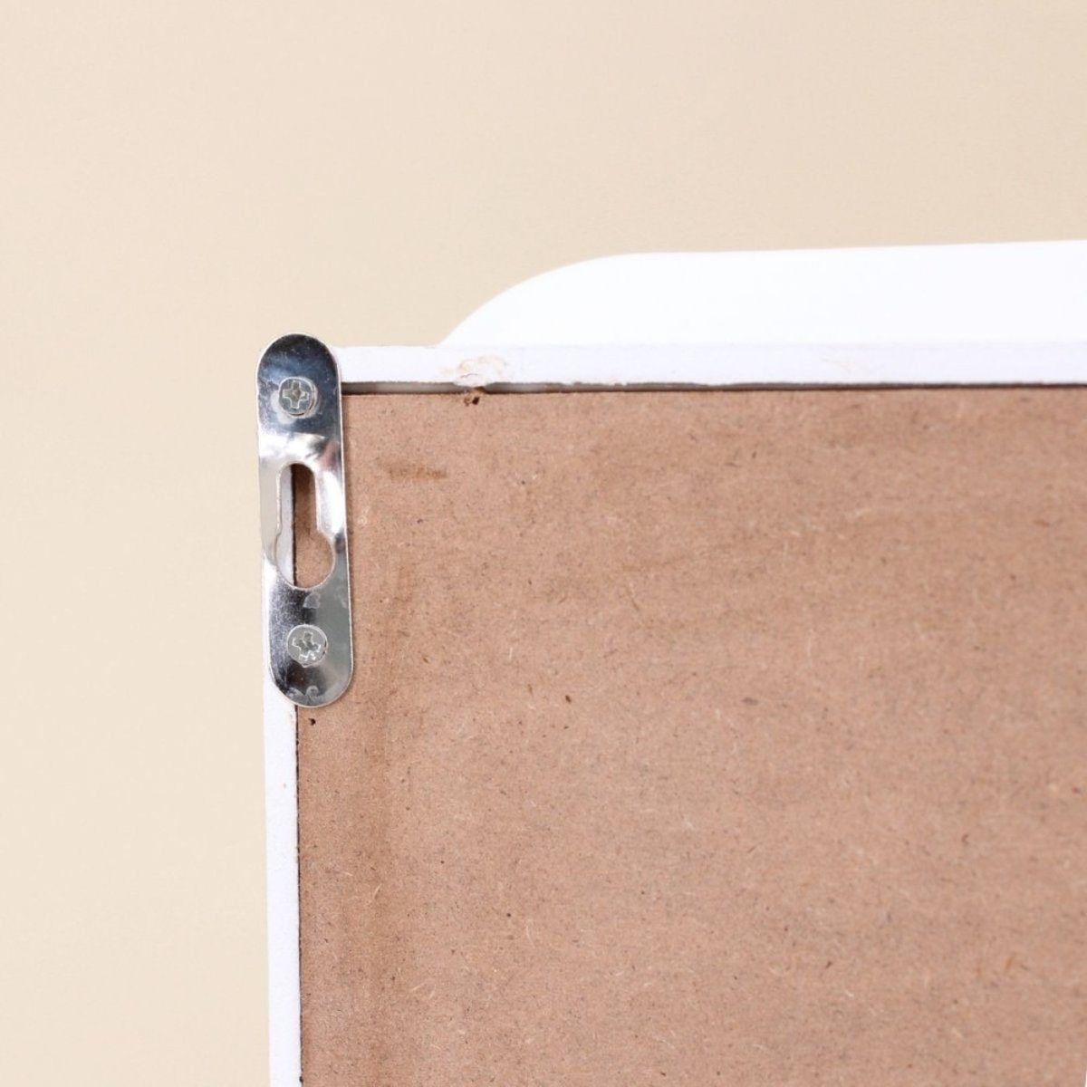 Etagère murale déco 40cm blanc, ORNAMI