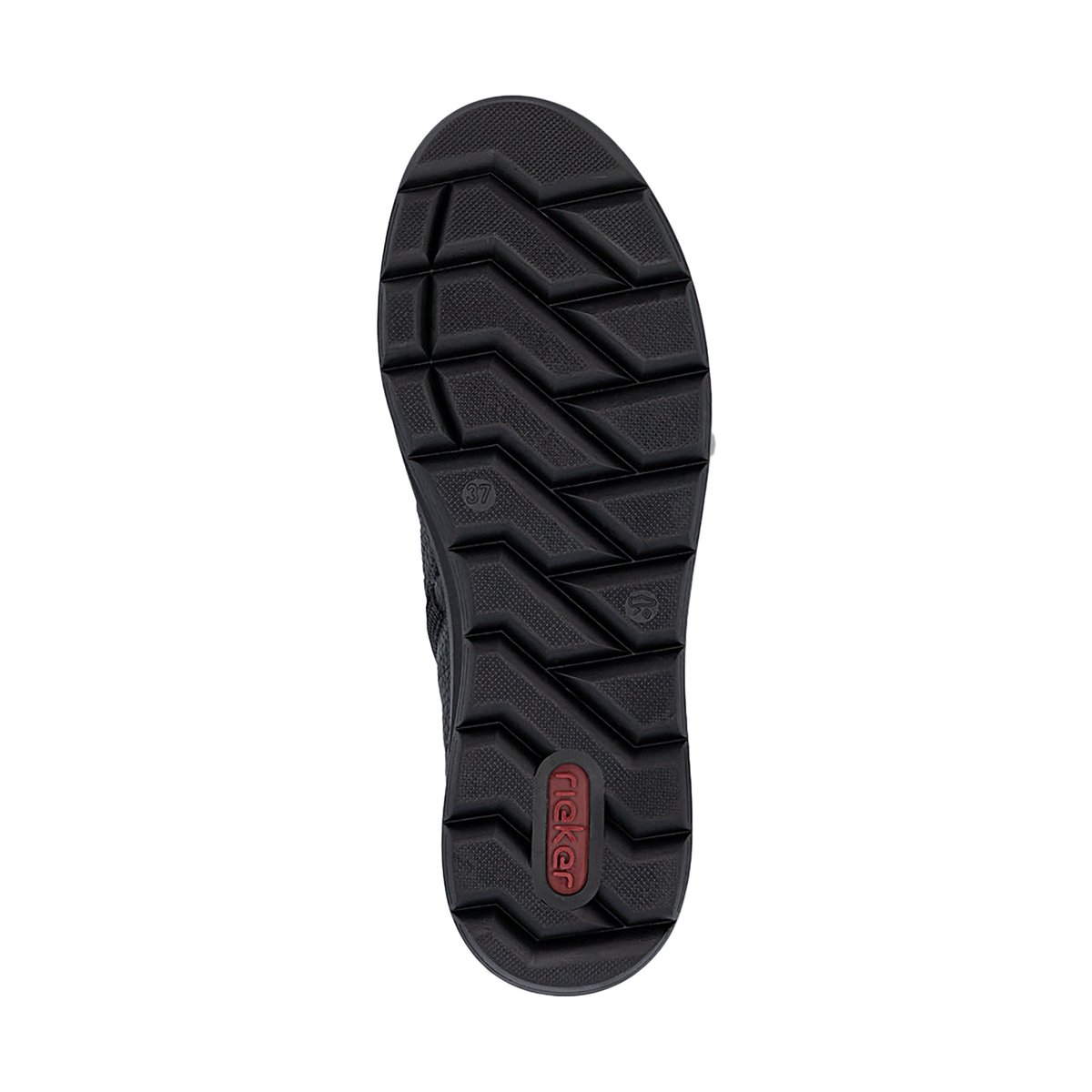 Bottine Cuir Cosmos noir, RIEKER