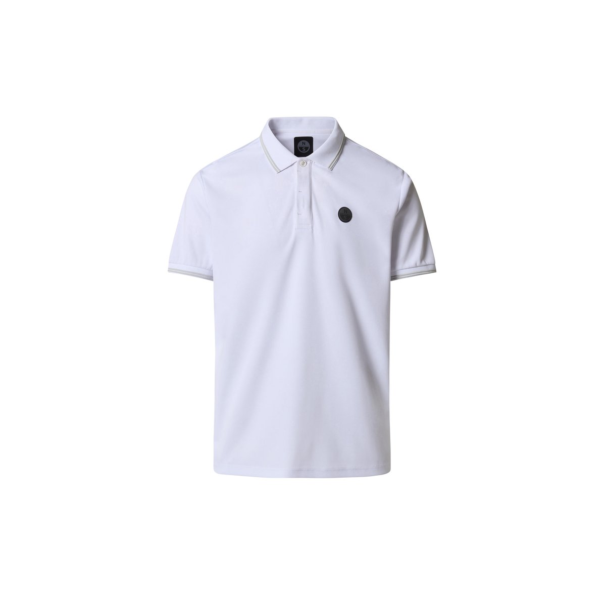 Polo à manches courtes COOLMAX® blanc, NORTH SAILS