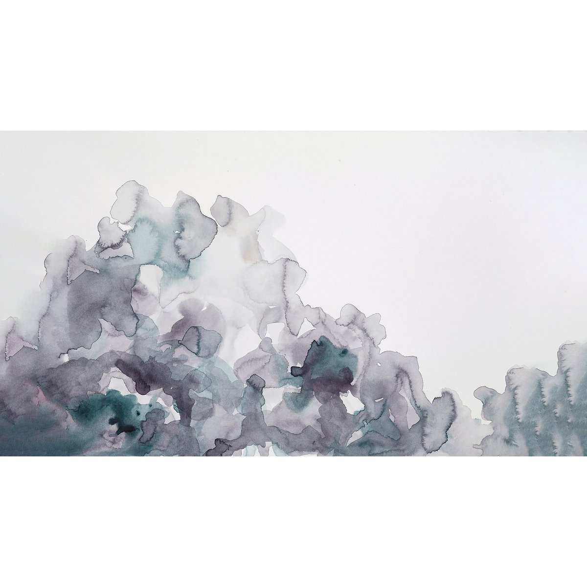Papier peint panoramique Anémone,  375 x 250cm multicolore, ACTE DECO
