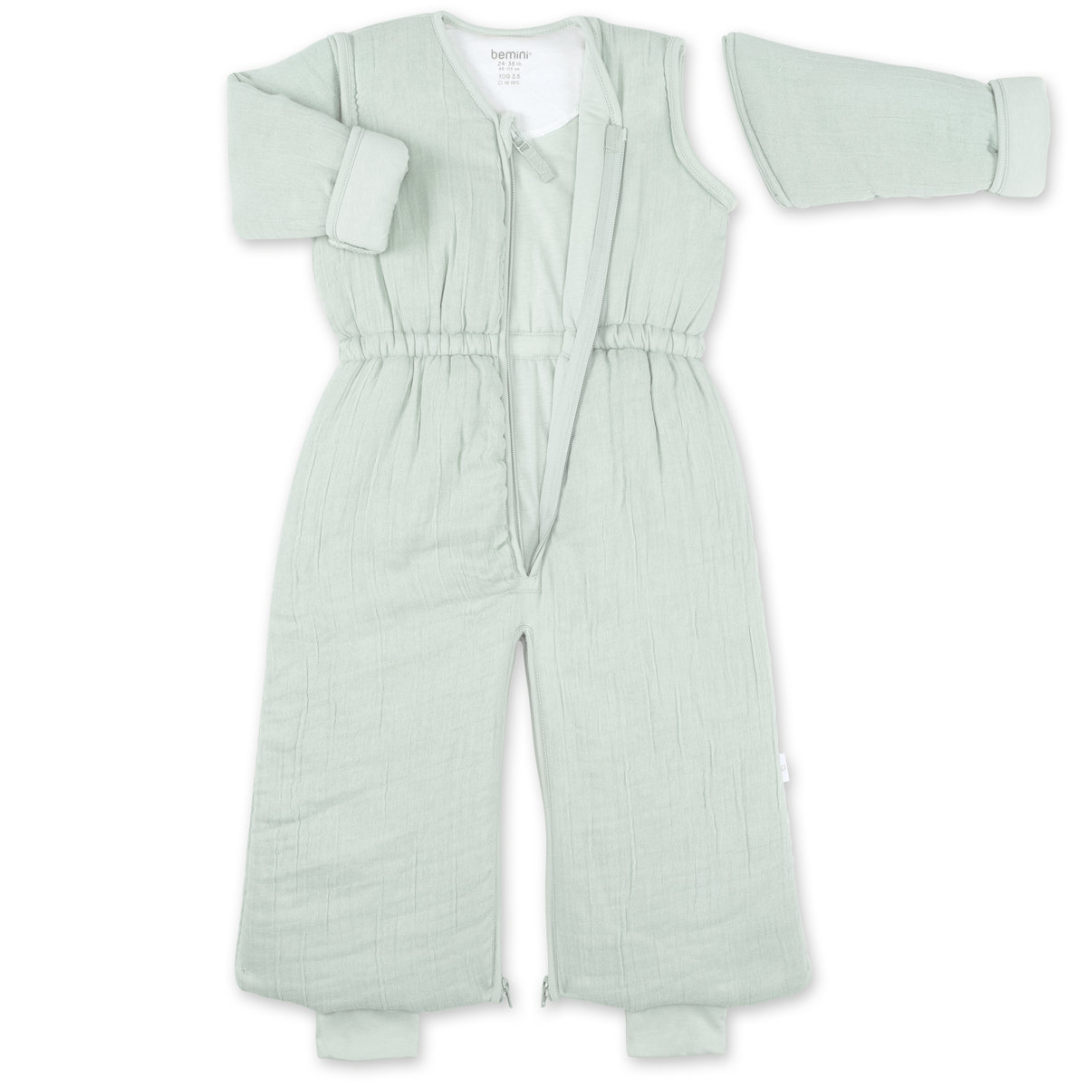 Gigoteuse jambes séparables hiver - TOG 2.5 Douillet d’hiver amande, BEMINI