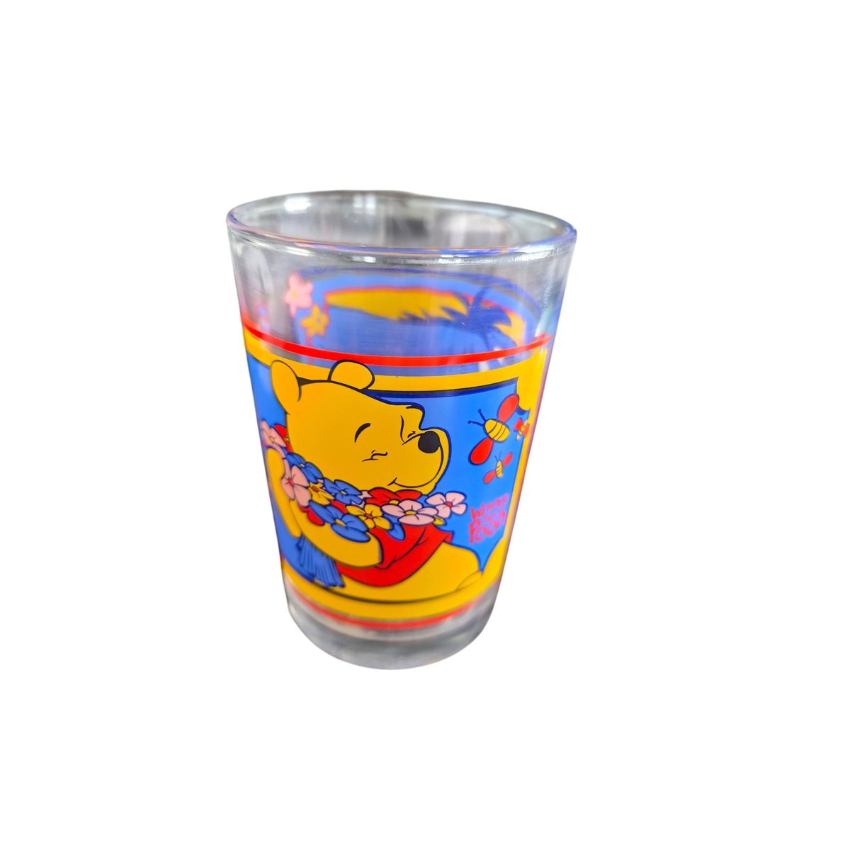 Verre Bourriquet et Winnie l'Ourson transparent, EDEN