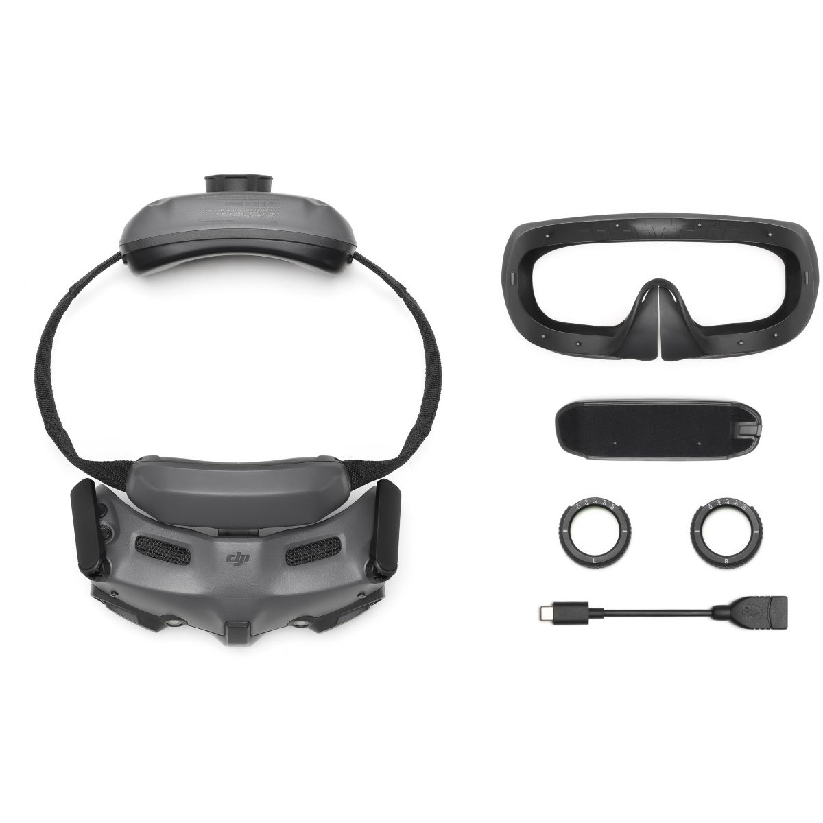 Jeu Goggles 3 couleur unique, DJI